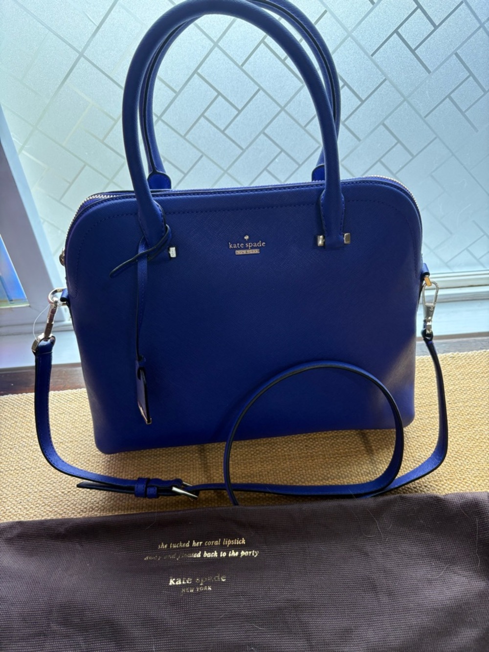 Kate Spade New York Cameron Street Margot in cobalt blue
